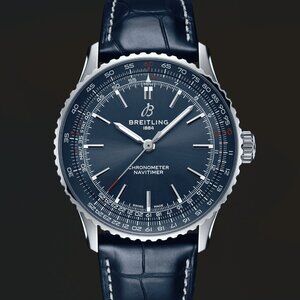 Breitling A17329 Navitimer Automatic 41 ’Blue F7’ Special Edition SS